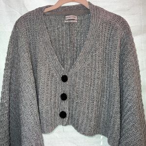 Urban outfitters knit velvety sweater